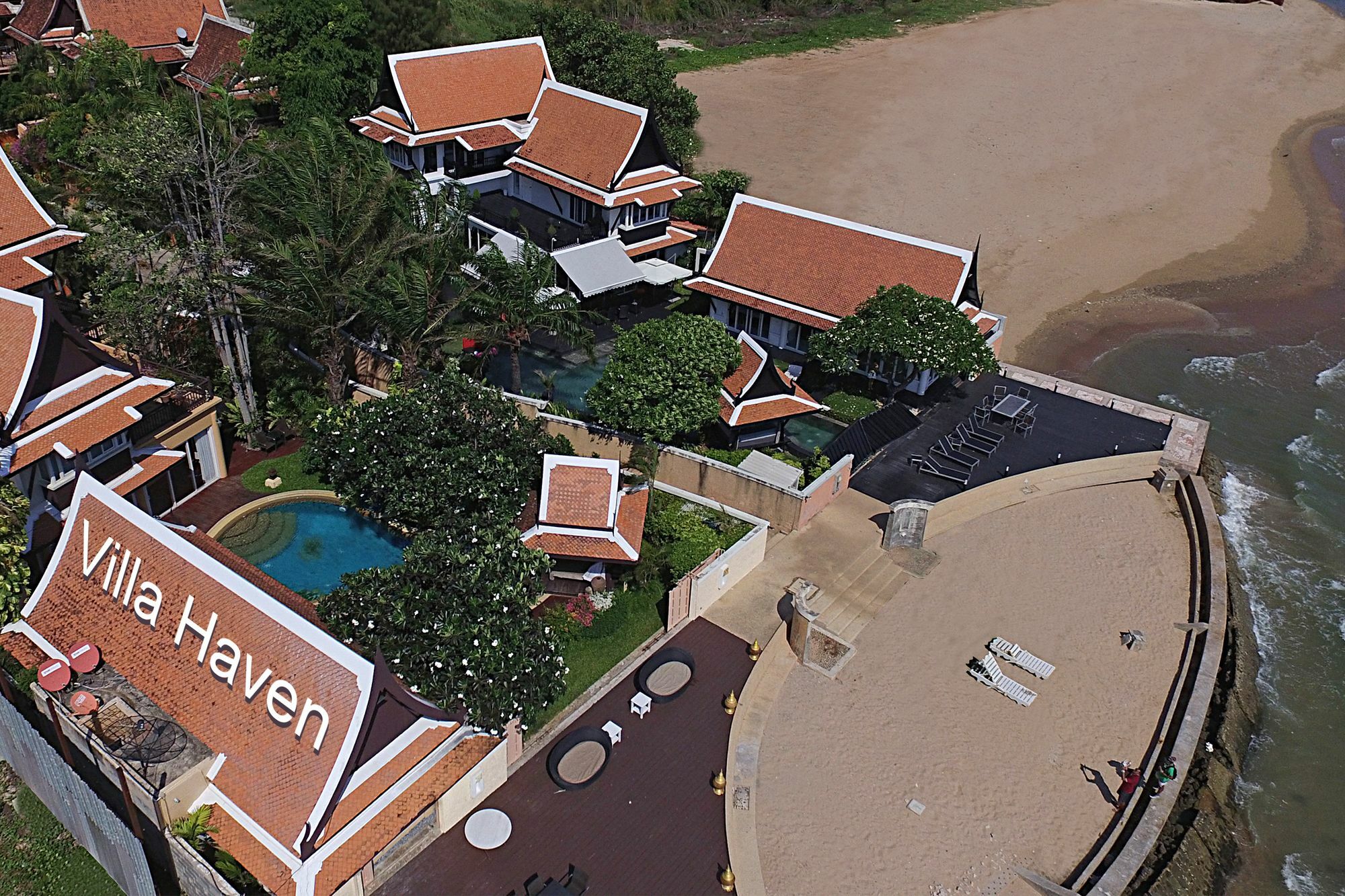 Villa Haven Pantai Jomtien Bagian luar foto