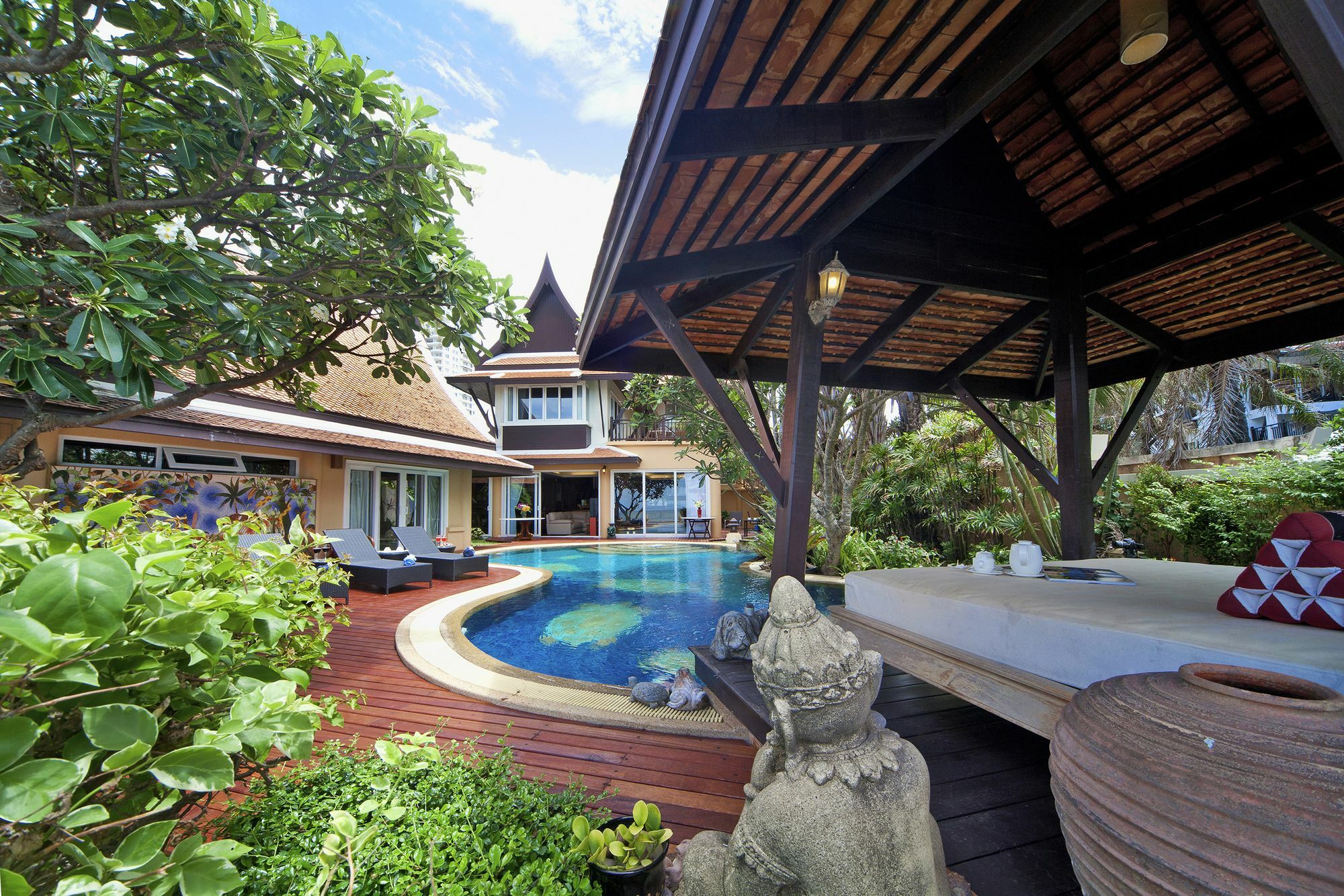 Villa Haven Pantai Jomtien Bagian luar foto